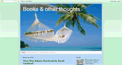 Desktop Screenshot of booksandotherthoughts.com